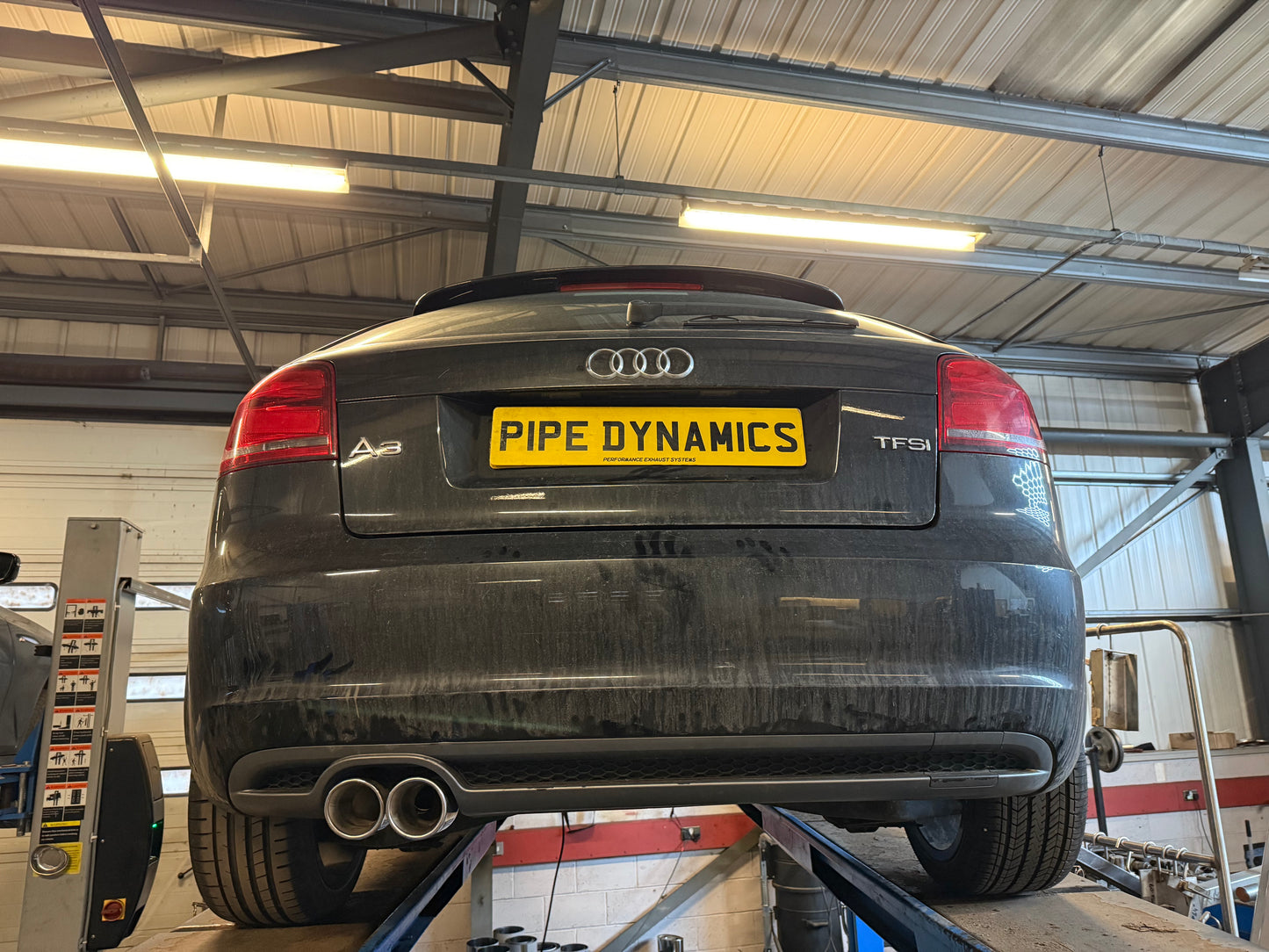 AUDI A3 8P 1.4 TFSI HATCHBACK - BACK BOX DELETE Pipe Dynamics Audi