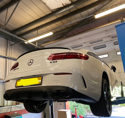 MERCEDES E53 AMG 3.0T 430BHP 2018+ WITH GPF - BACK BOX DELETES Pipe Dynamics MERCEDES