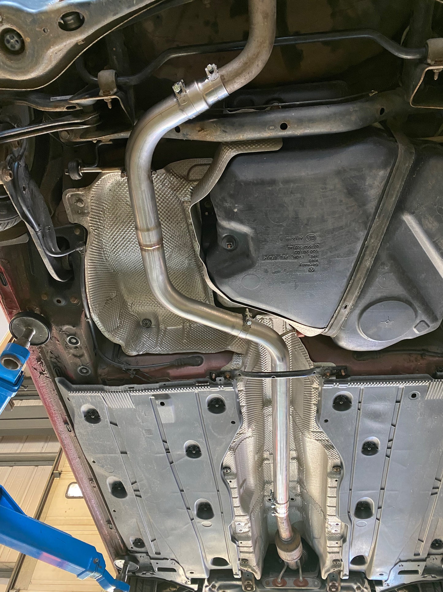 MK7.5 VW GOLF 1.5 TSI 150bhp (2016+) DOUBLE RESONATOR DELETE Pipe Dynamics Golf