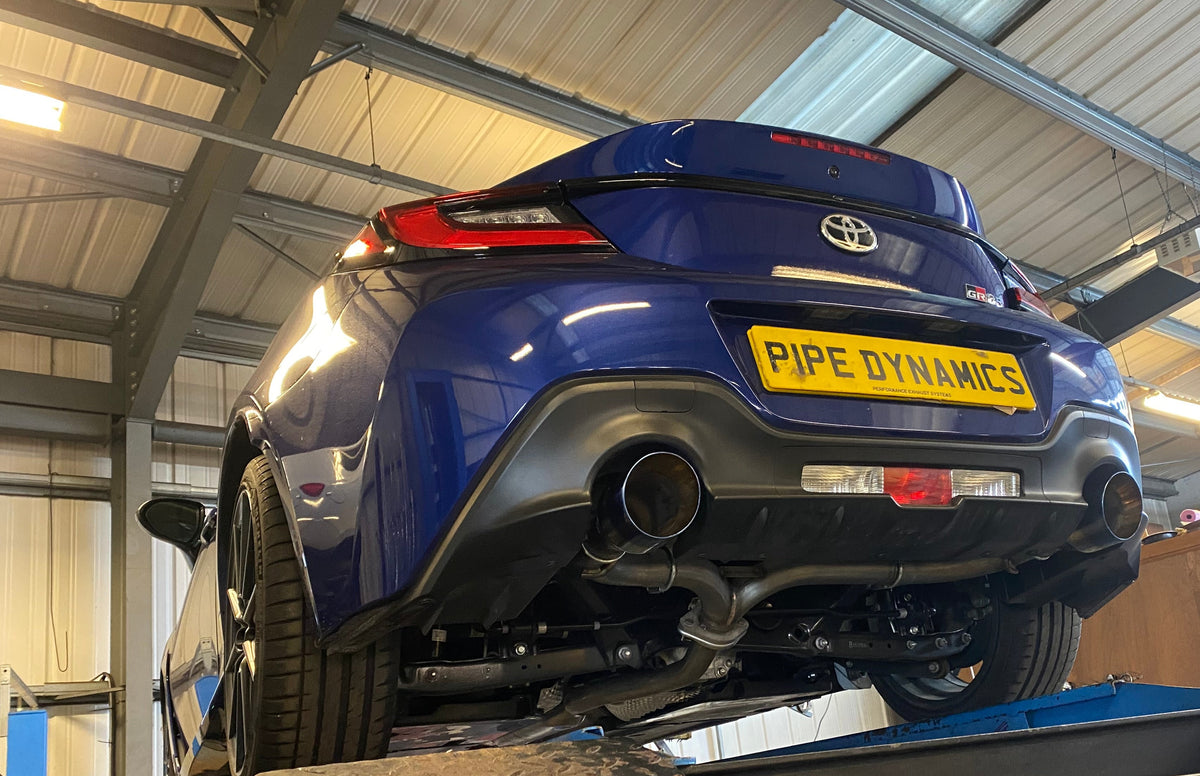 TOYOTA GR 86 / Subaru BRZ 22+ BACK BOX DELETE (AXLE BACK) Pipe Dynamics TOYOTA