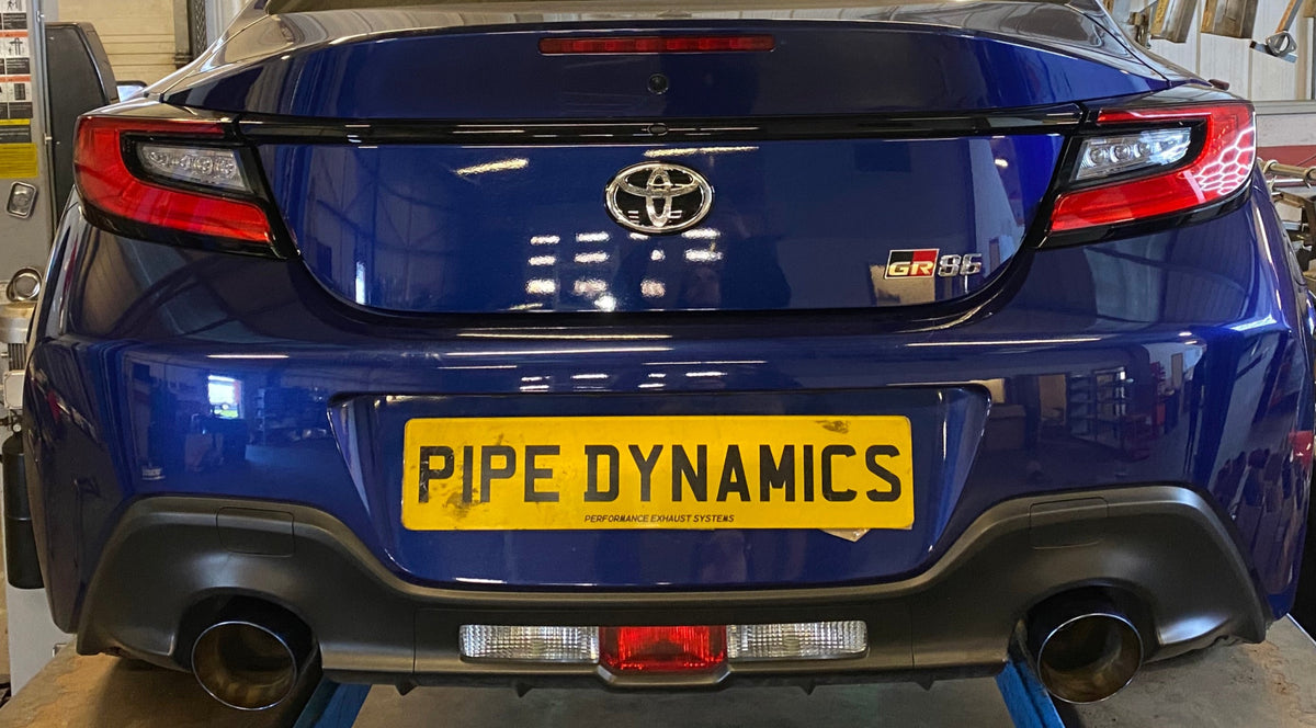 TOYOTA GR 86 / Subaru BRZ 22+ BACK BOX DELETE (AXLE BACK) Pipe Dynamics TOYOTA