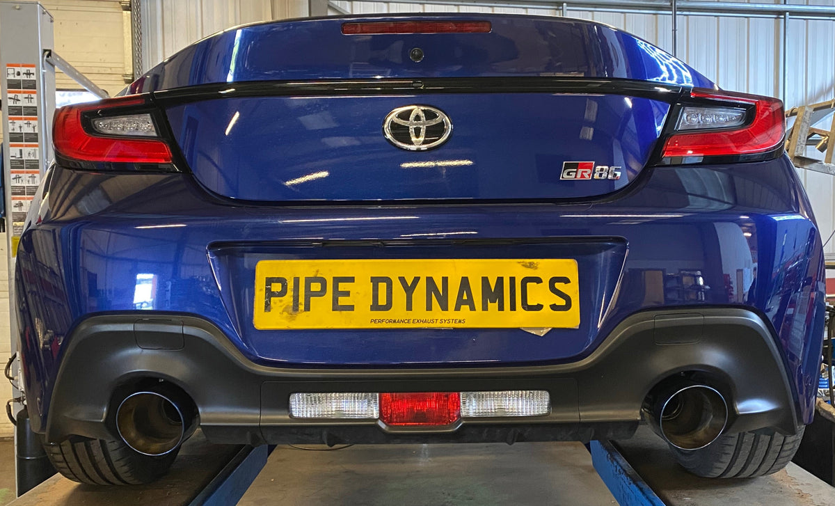 TOYOTA GR 86 / Subaru BRZ 22+ BACK BOX DELETE (AXLE BACK) Pipe Dynamics TOYOTA