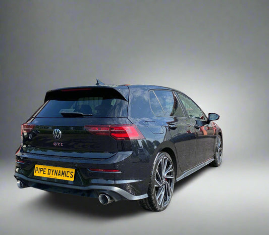 VW Golf MK8 2.0 GTI -Back Box Delete Pipe Dynamics Performance Exhaust