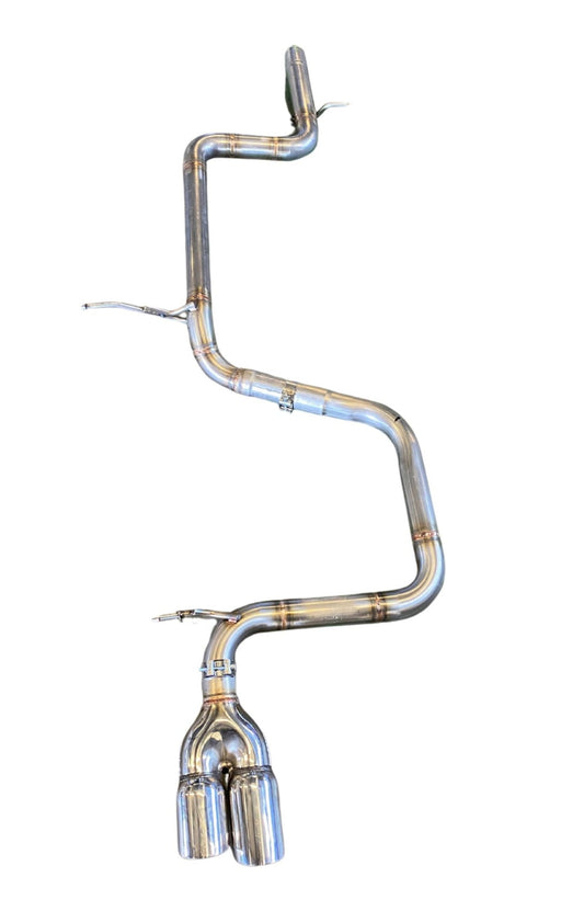 AUDI A3 8P 1.4 TFSI HATCHBACK - CAT BACK SYSTEM Pipe Dynamics Audi