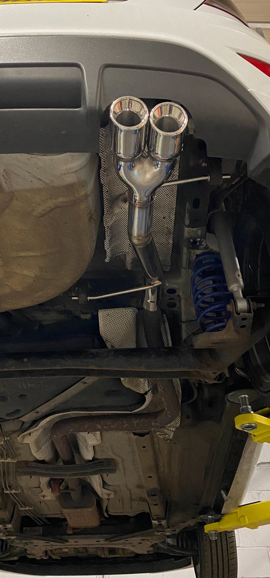 Fiesta 1.6 Metal Edition - Back Box Delete Pipe Dynamics Fiesta