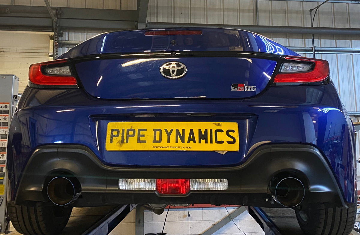 TOYOTA GR 86 / Subaru BRZ 22+ BACK BOX DELETE (AXLE BACK) Pipe Dynamics TOYOTA