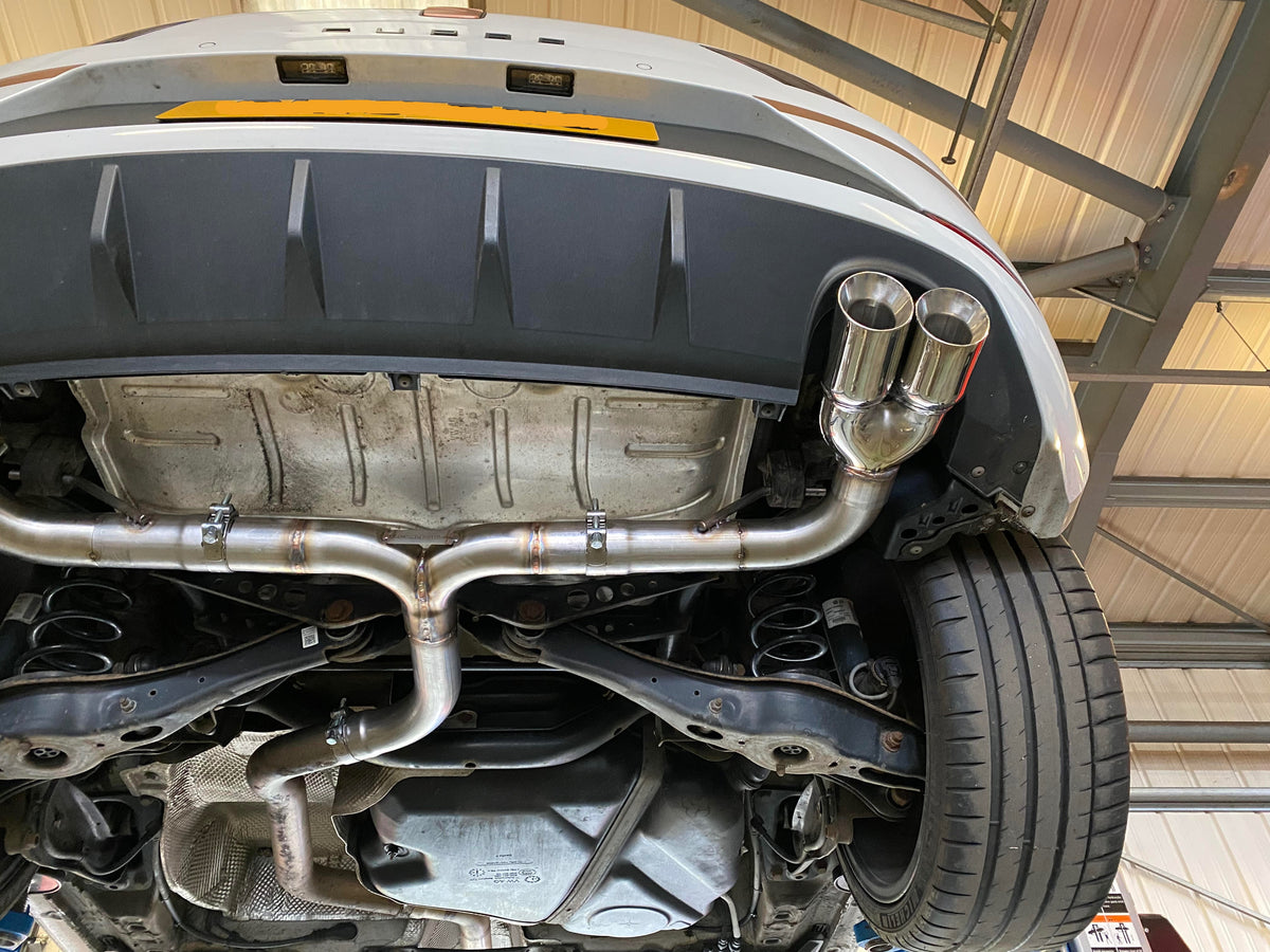 SEAT LEON CUPRA 290 (WITH GPF) - BACK BOX DELETE Pipe Dynamics Performance Exhaust