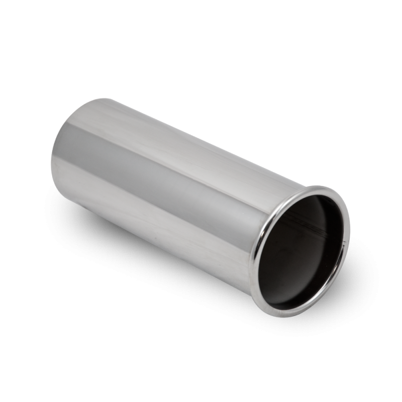3" Out Rolled Stainless Steel Universal Tailpipe - Pipe Dynamics