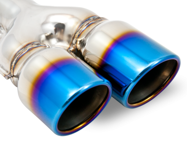 VW Golf MK7 2.0 GTD (without sound pack) Back Box Delete - Quad Exit Conversion Pipe Dynamics Performance Exhaust