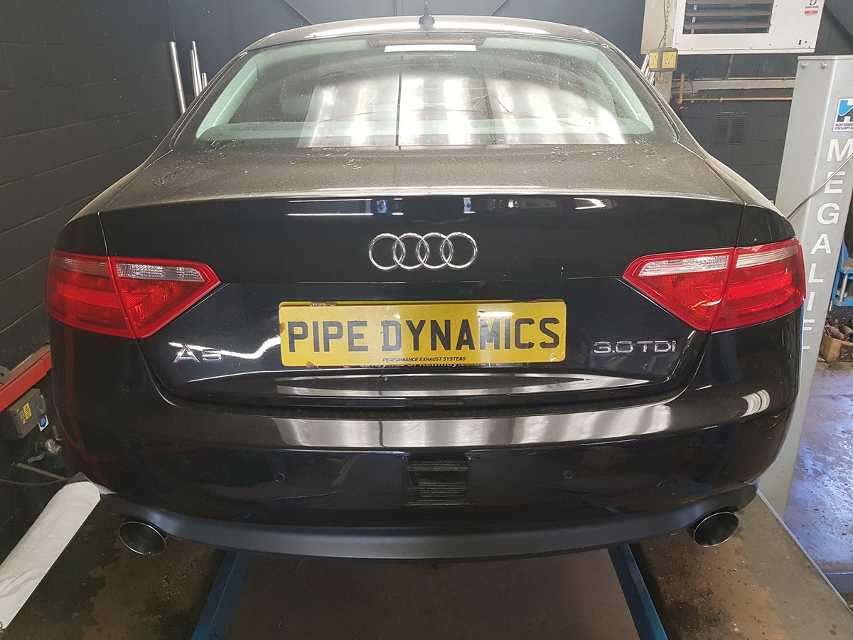 AUDI A5 QUATTRO Coupe/Cabrio 3.0 TDi V6 (239 - 245 Hp 2008+) - Back Box Deletes Pipe Dynamics Audi