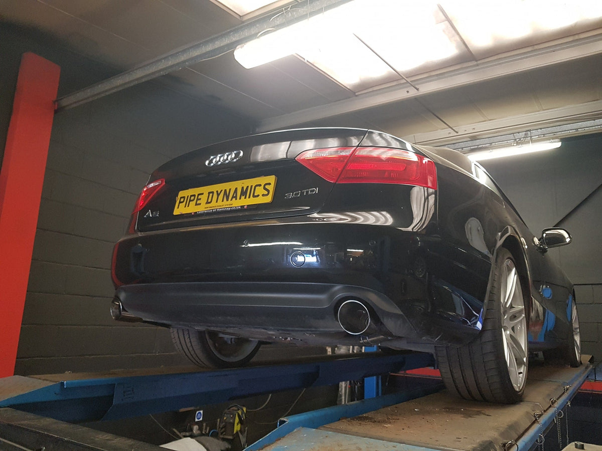AUDI A5 QUATTRO Coupe/Cabrio 3.0 TDi V6 (239 - 245 Hp 2008+) - Back Box Deletes Pipe Dynamics Audi