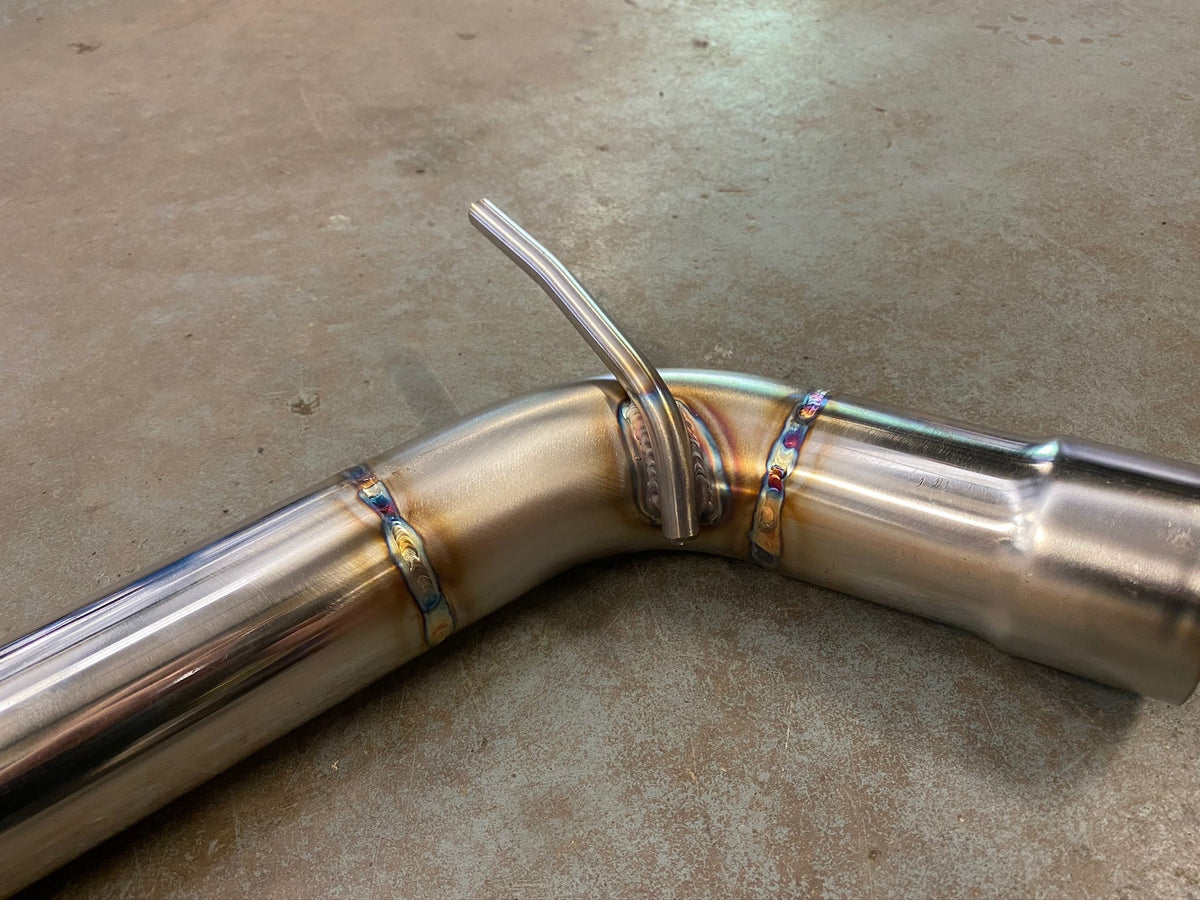 VW Golf MK7 2.0 GTI - Resonator Delete pipedynamics Performance Exhaust