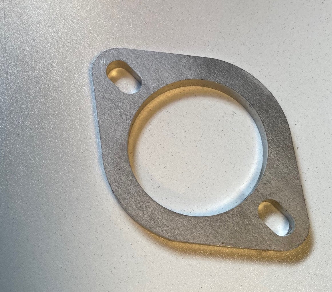 Stainless Steel 2.5" 2 Bolt Universal Flange - Pipe Dynamics
