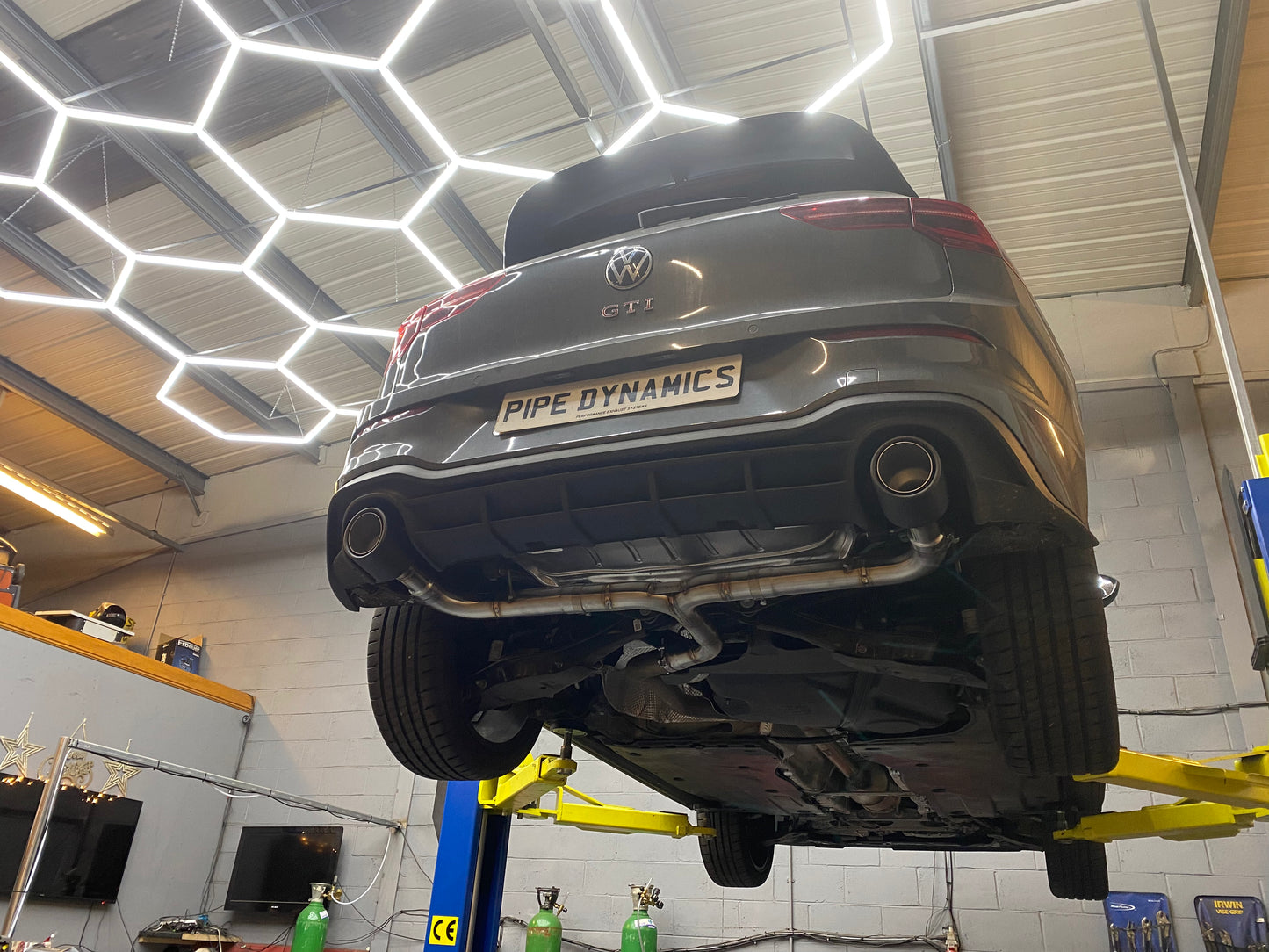 VW Golf MK8 2.0 GTI CLUBSPORT -Back Box Delete - Pipe Dynamics