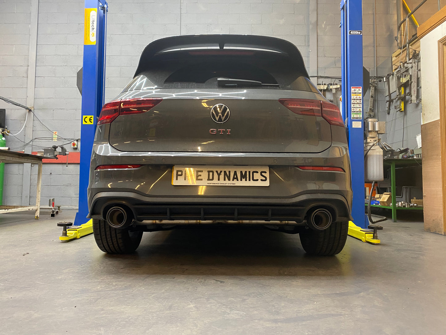 VW Golf MK8 2.0 GTI CLUBSPORT -Back Box Delete - Pipe Dynamics