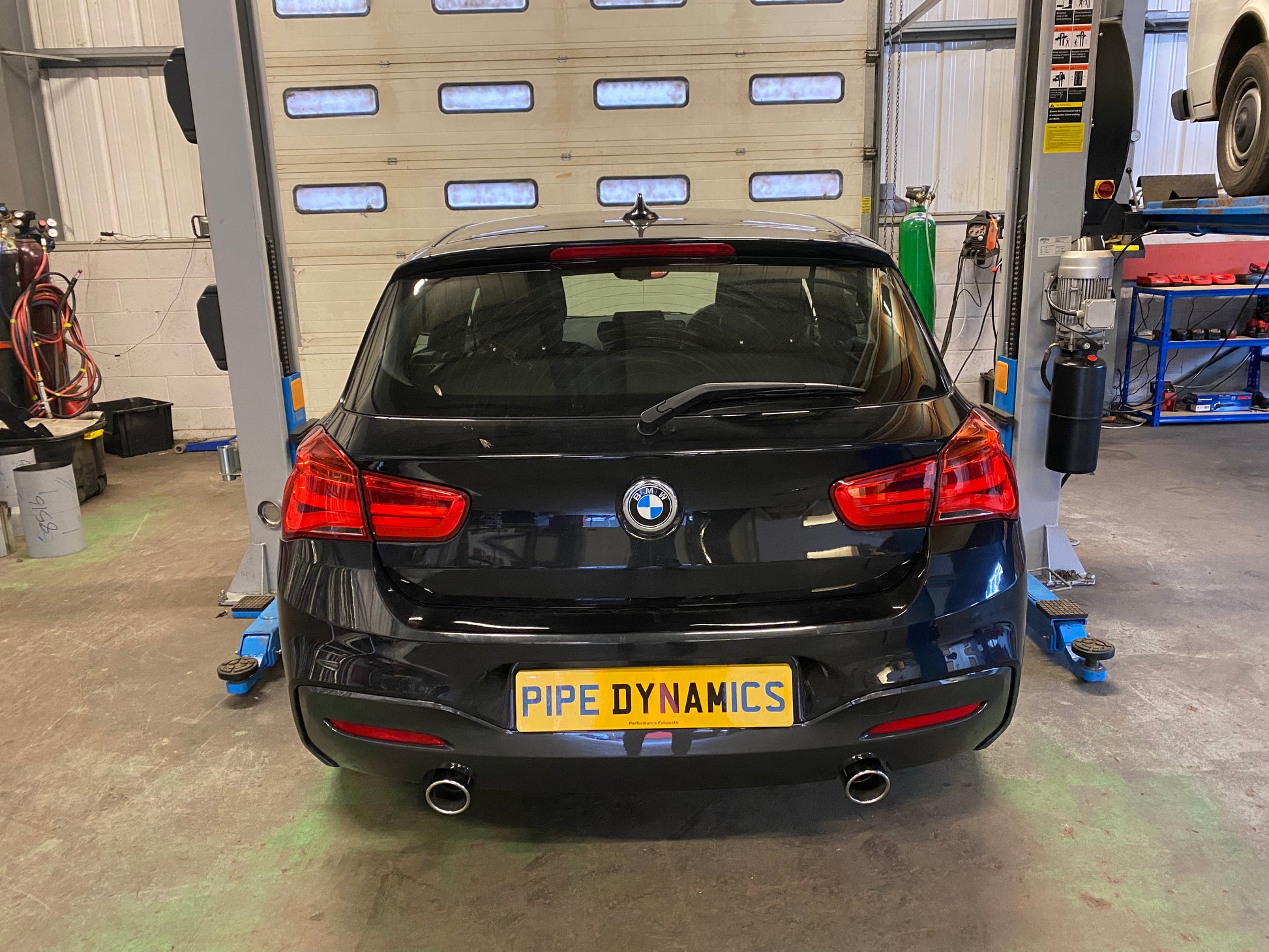 BMW 114D F20/F21 2015+ (B37) - DUAL EXIT CONVERSION BACK BOX DELETE - Pipe Dynamics