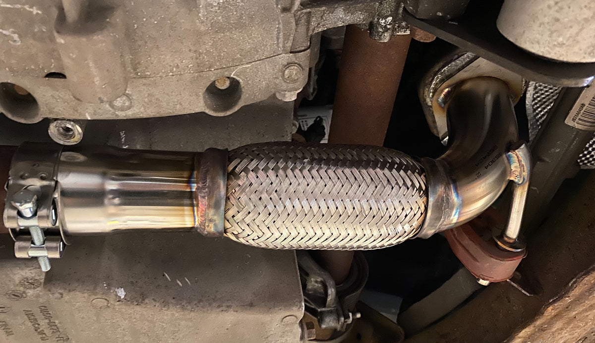 Ford Fiesta 1.0 Ecoboost MK7 Flexi Replacement Kit Pipe Dynamics Exhaust Repair