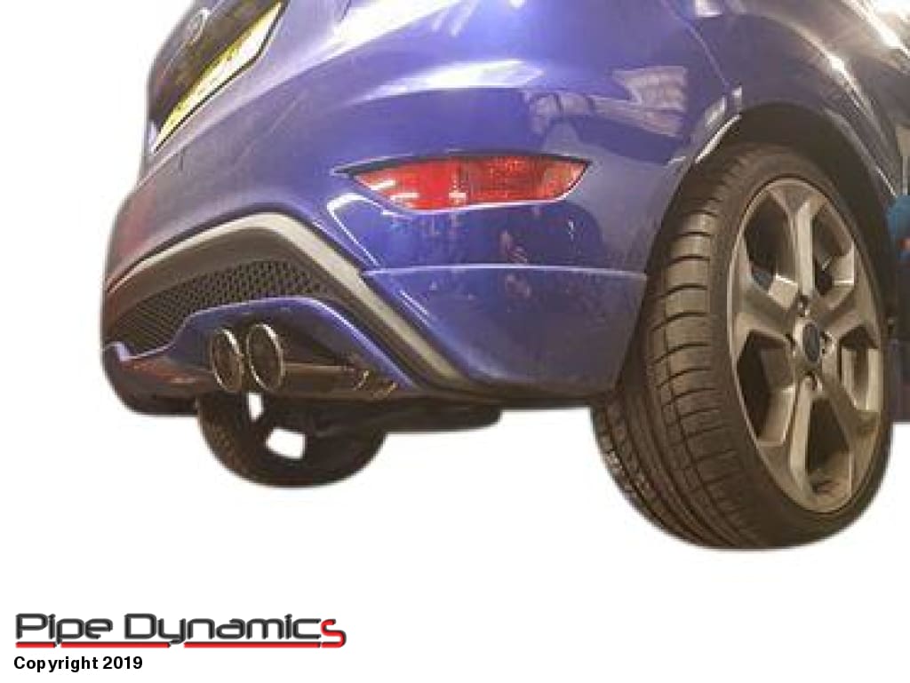 Ford Fiesta ST180 - Back Box Delete - in rolled pipe dynamics st180