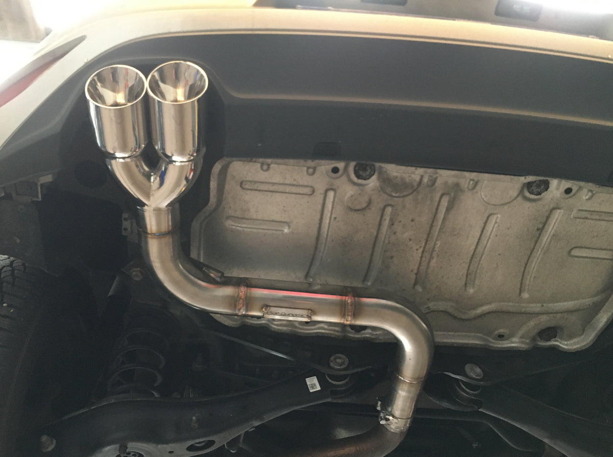 VW Golf MK7 1.4tsi (140bhp - 150bh, 2014+ ) Back Box Delete Pipe Dynamics Golf