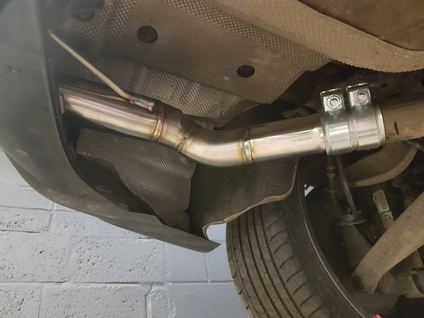 Audi RS4 B8 Back Box Deletes Pipe Dynamics rs4