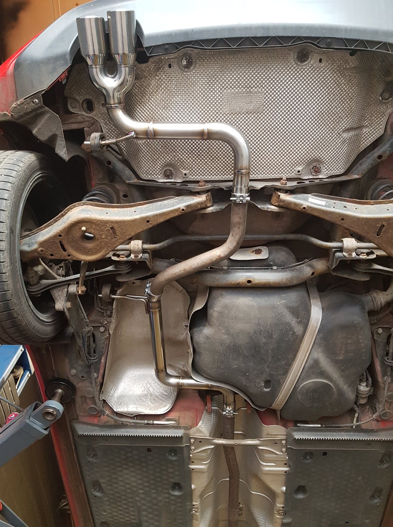 VW Scirocco 1.4tsi COMBO EXHAUST Back Box Delete & Resonator Delete