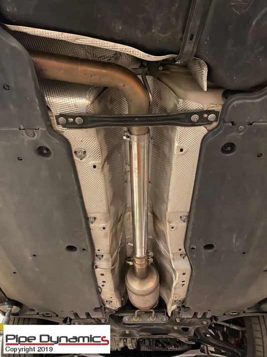 VW POLO GTI 2.0 AW/2G (MODELS WITH GPF 2018 ONWARDS) - RESONATOR DELETE - Pipe Dynamics
