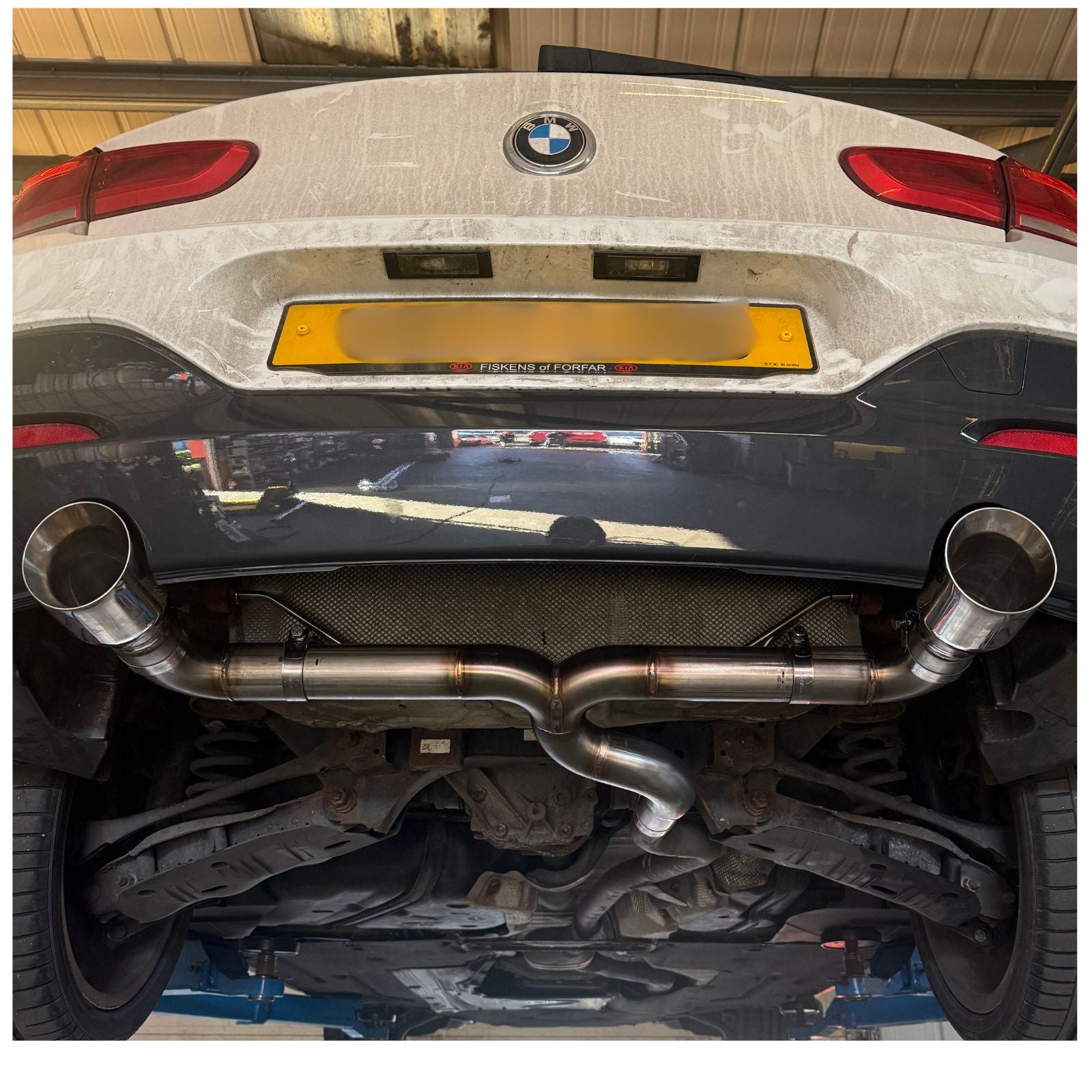 BMW 116D M SPORT F20/F21 2015+ (B37) - DUAL EXIT CONVERSION BACK BOX DELETE Pipe Dynamics BMW