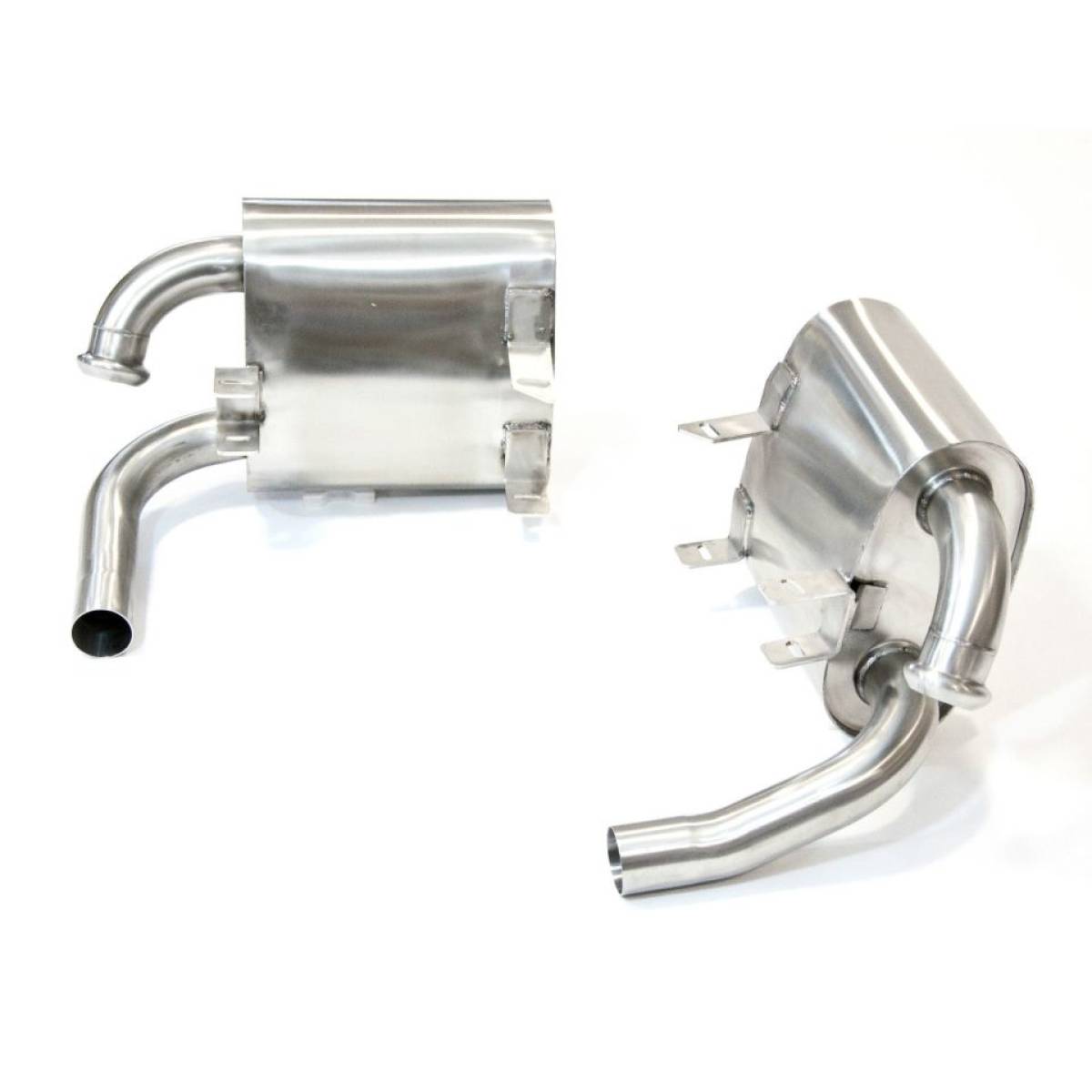 PORSCHE 911 996 CARRERA REAR SECTION BACK BOXES MUFFLERS/SILENCERS Pipe Dynamics Performance Exhaust