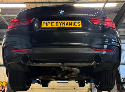 BMW F31 320i TOURING/ESTATE - B48 - DUAL EXIT BACK BOX DELETE Pipe Dynamics BMW