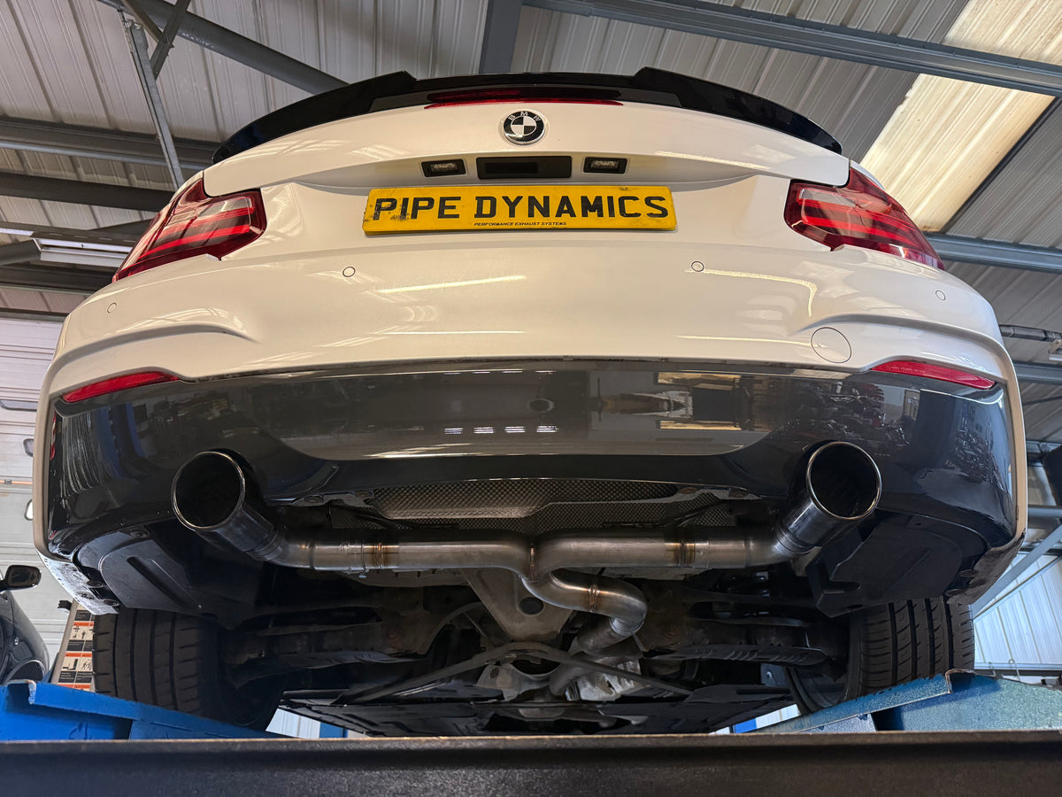 BMW 220D F22/F23 - B47 - BACK BOX DELETE - DUAL EXIT