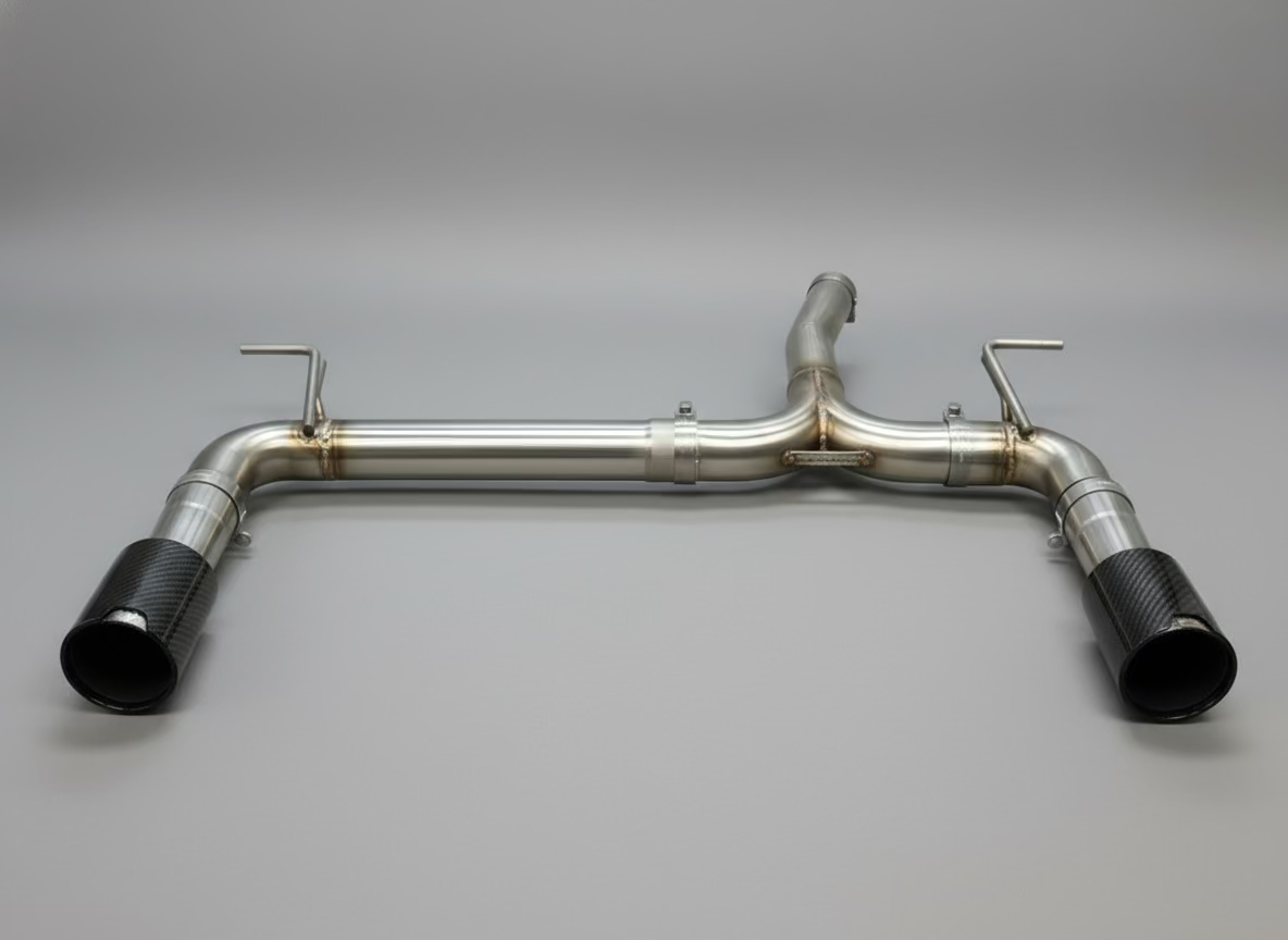 BMW 420D PRE LCI F32 F33 F36 2013-2015 M SPORT - BACK BOX DELETE DUAL EXIT CONVERSION Pipe Dynamics BMW