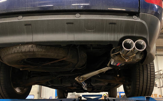 Mitsubishi Outlander 2.3 DI-D 2010-2013 175bhp 4WD  - Replacement exhaust from DPF back (middle and Rear) - Pipe Dynamics