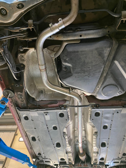 MK7.5 VW GOLF 1.5 TSI 150bhp (2016+) DOUBLE RESONATOR DELETE Pipe Dynamics Golf