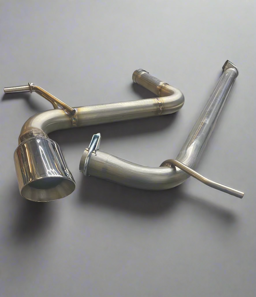 Audi A3 straight pipe exhaust