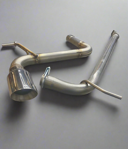 Audi A3 straight pipe exhaust