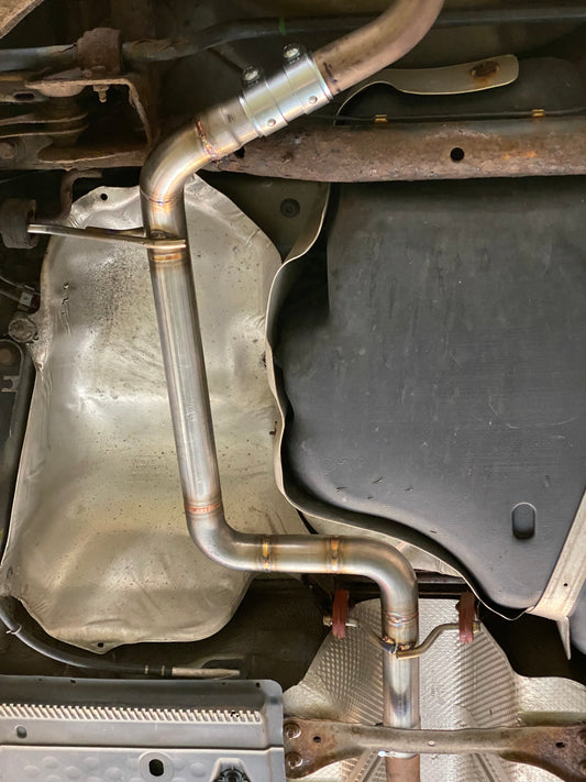 VW Scirocco 1.4tsi ( 122BHP 2009+) - Resonator Delete Pipe (Full Mid Section) Pipe Dynamics Scirocco