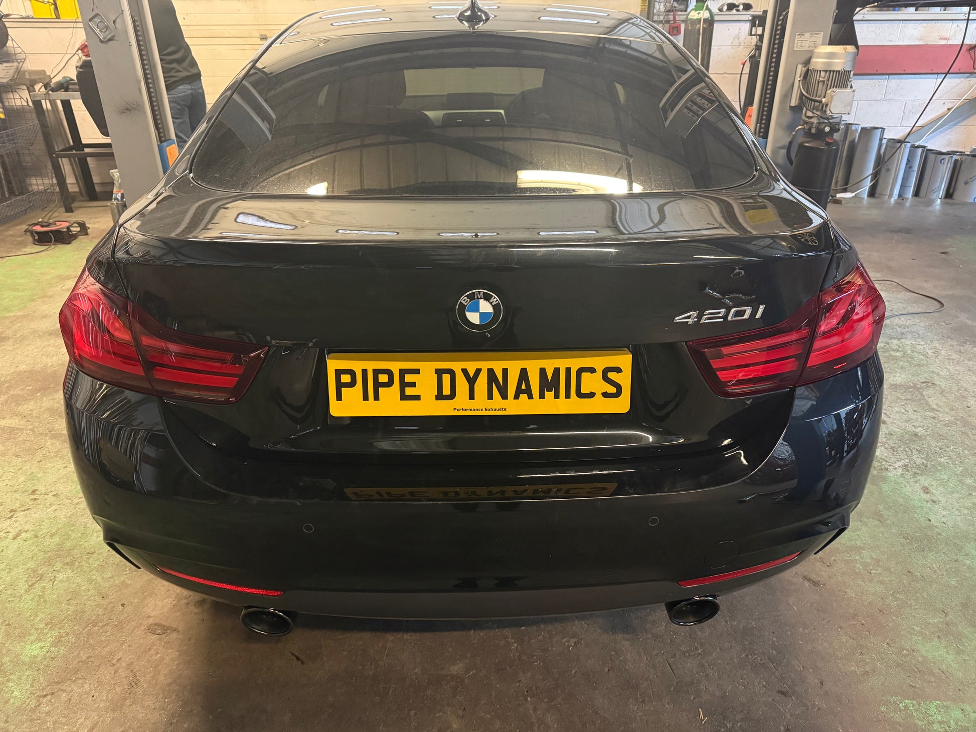 BMW F31 320i TOURING/ESTATE - B48 - DUAL EXIT BACK BOX DELETE Pipe Dynamics BMW