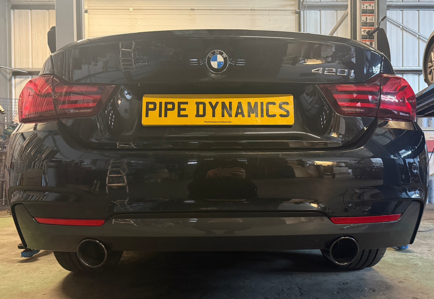 BMW F31 320i TOURING/ESTATE - B48 - DUAL EXIT BACK BOX DELETE Pipe Dynamics BMW
