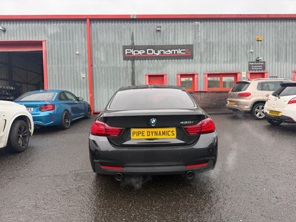 BMW F31 320i TOURING/ESTATE - B48 - DUAL EXIT BACK BOX DELETE Pipe Dynamics BMW