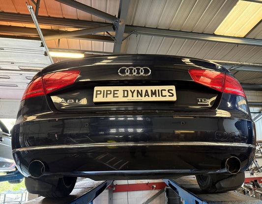 AUDI A8 MK3 4.2 TDI - BACK BOX MUFFLER DELETE EXHAUST