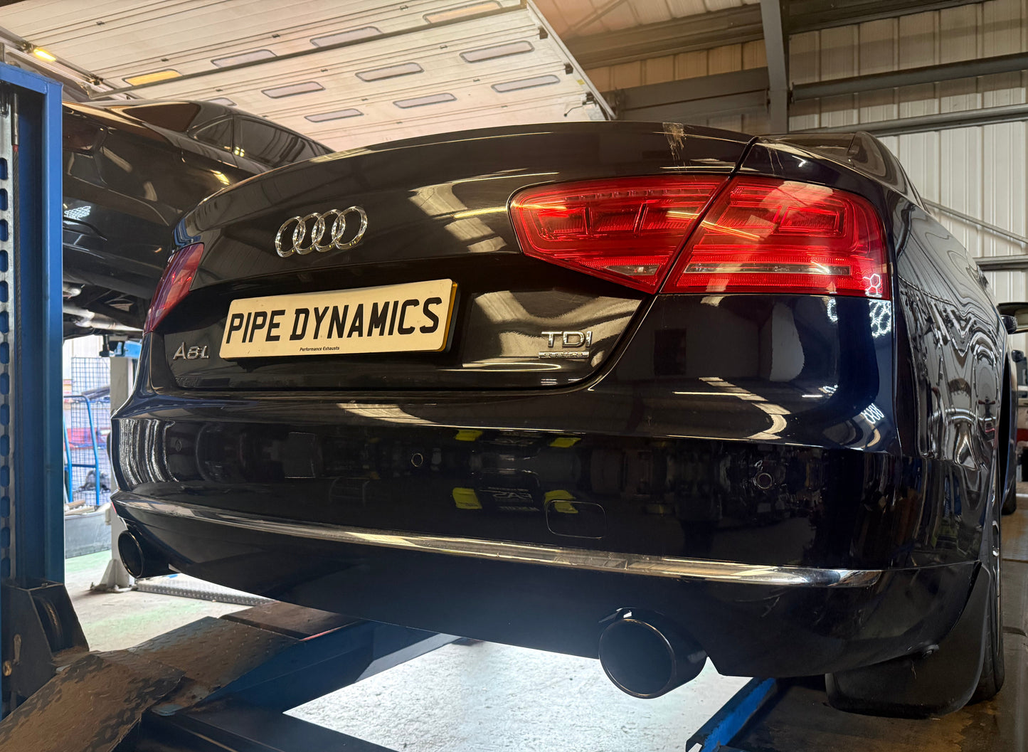 AUDI A8 MK3 4.2 TDI - BACK BOX MUFFLER DELETE EXHAUST