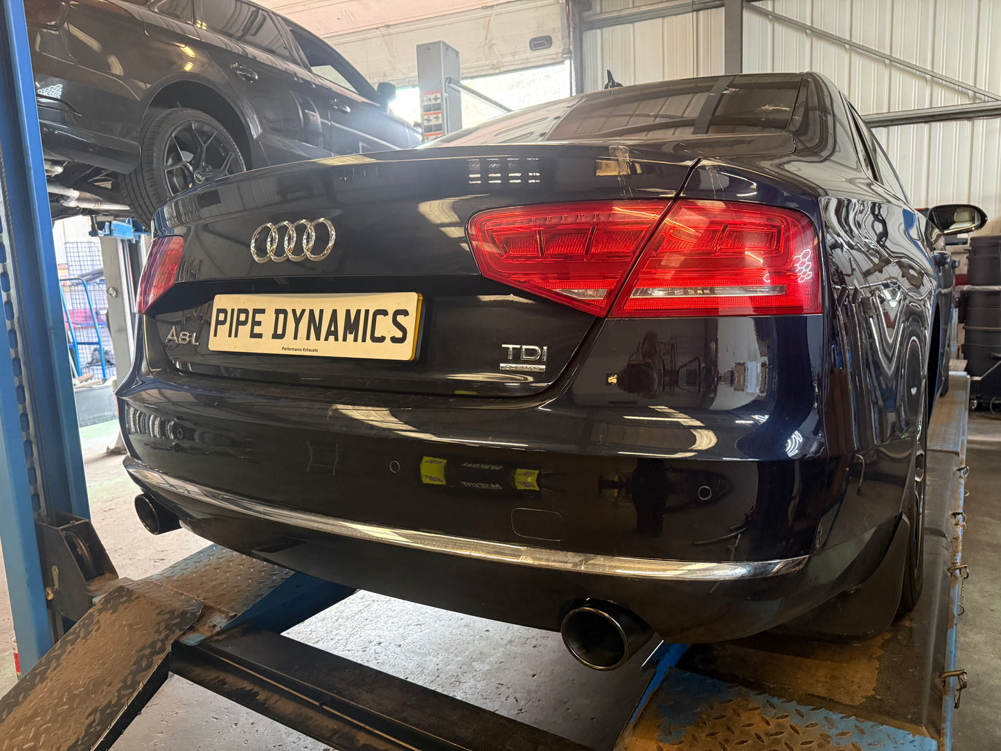 AUDI A8 MK3 4.2 TDI - BACK BOX MUFFLER DELETE EXHAUST