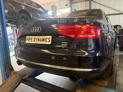 AUDI A8 MK3 4.2 TDI - BACK BOX MUFFLER DELETE EXHAUST