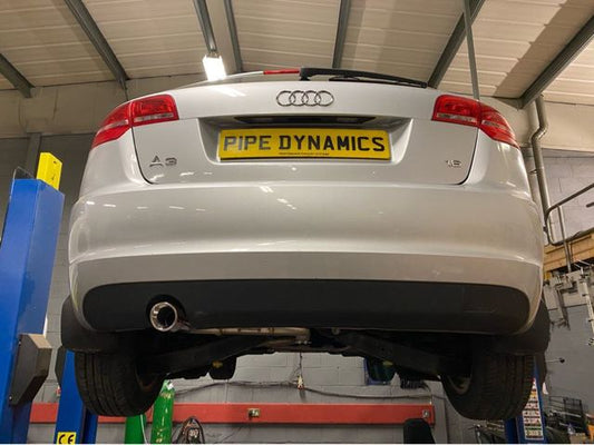 AUDI A3 8P Sportback 1.6i (102 Hp) - Back Box Delete Pipe Dynamics Audi