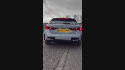BMW F70 120i - BACK BOX DELETE - QUAD EXIT CONVERSION M135I STYLE EXHAUST