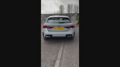 BMW F70 120i - BACK BOX DELETE - QUAD EXIT CONVERSION M135I STYLE EXHAUST