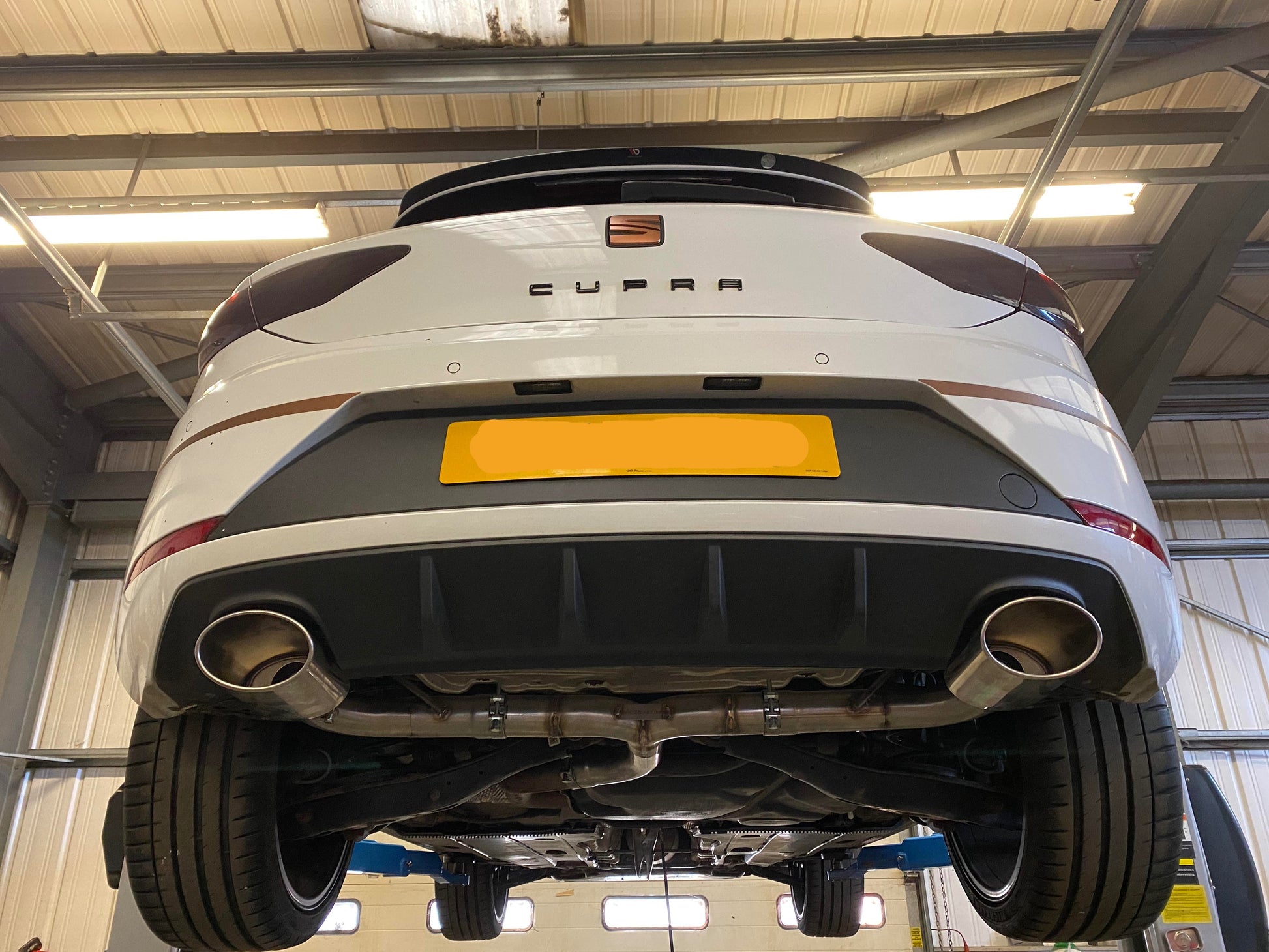 SEAT LEON CUPRA 290 (WITH GPF) - BACK BOX DELETE Pipe Dynamics Performance Exhaust