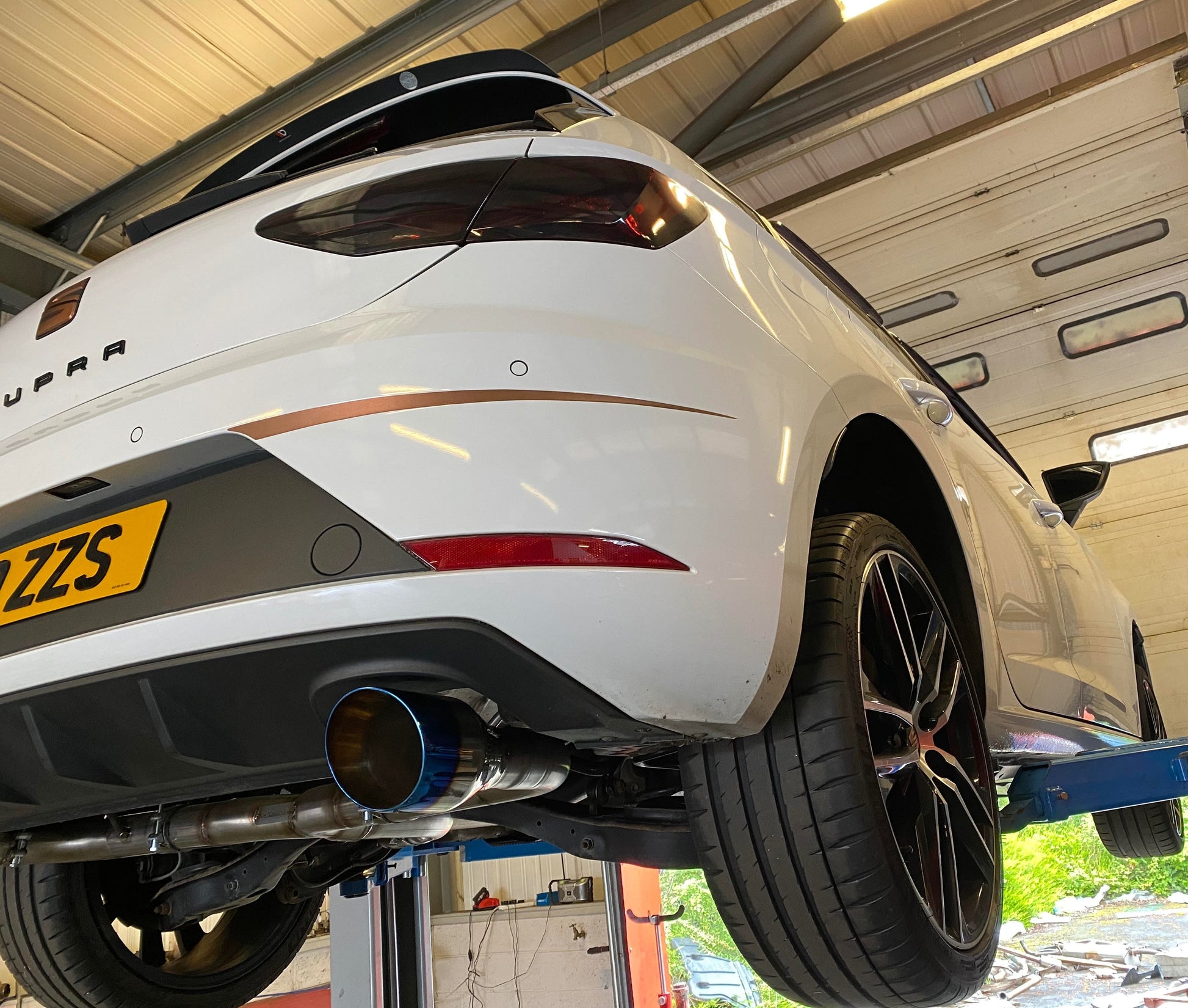 SEAT LEON CUPRA 290 (WITH GPF) - BACK BOX DELETE Pipe Dynamics Performance Exhaust