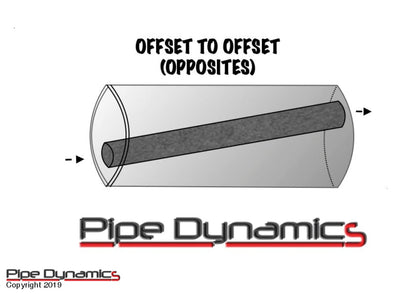 10X5 X 9 Long Oval Stainless Universal Steel Silencer - Choice Of Bore And Configuration Offset To