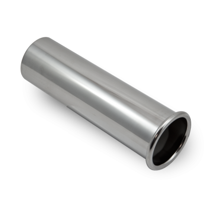 2.25" Out Rolled Stainless Steel Universal Tailpipe - Pipe Dynamics